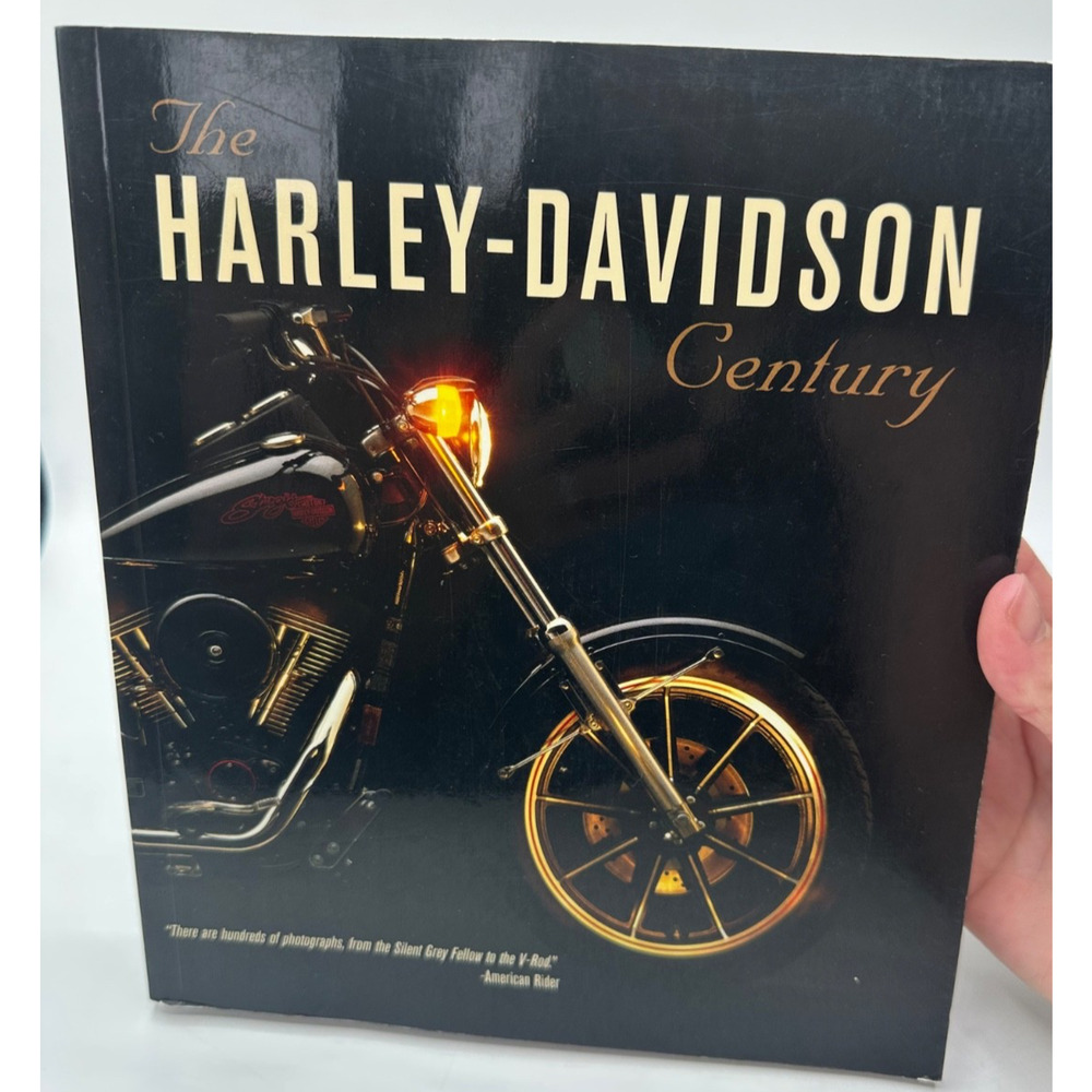 The Harley-Davidson Century (2004) Darwin Holmstrom HC/DJ Crestline Hardcover